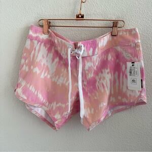 NWT Rip Curl Classic Surf 5" Trunk Pink Tie Dye North Shore Oahu Medium